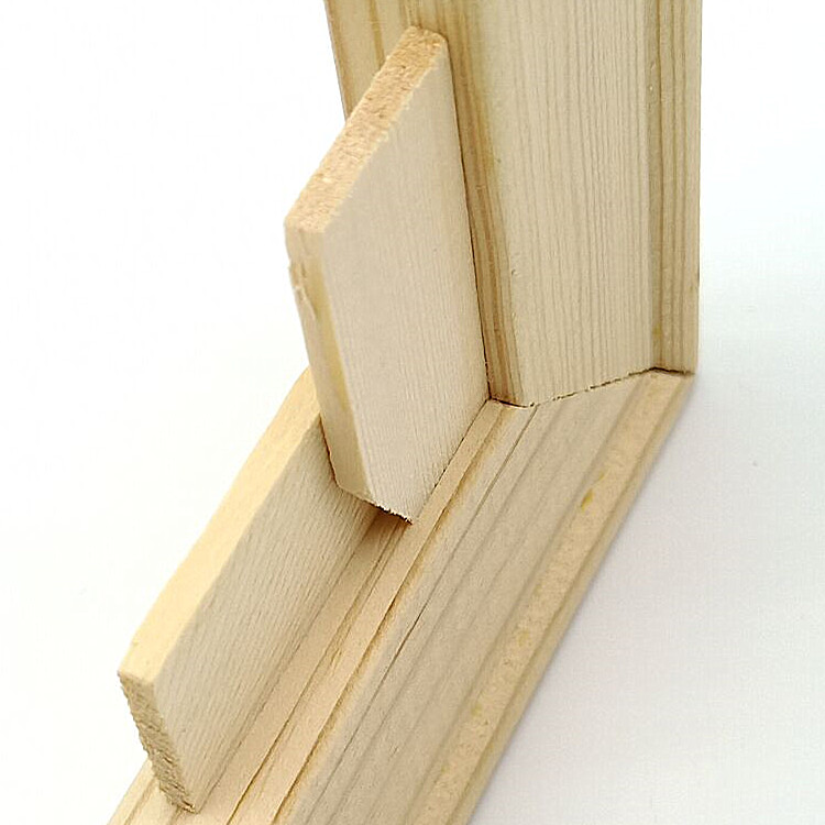 Wooden wedges for <a href=https://www.stretcherbarfactory.com/Stretcher-Bar.html target='_blank'>stretcher bar </a>, wooden keys