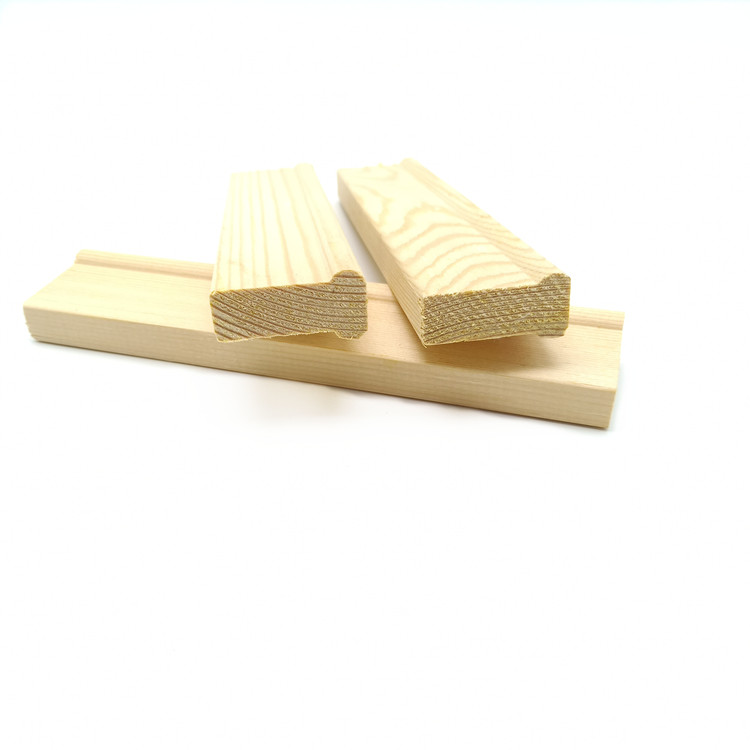 Doubled side Round arc <a href=https://www.stretcherbarfactory.com/Stretcher-Bar.html target='_blank'>stretcher bar </a>3/4, 3m length raw moulding , <a href=https://www.stretcherbarfactory.com/product/products-4-99990.html target='_blank'>Picture Frame</a> moulding