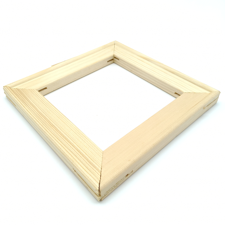  17mm*30mm round edge <a href=https://www.stretcherbarfactory.com/Assembled-Frame.html target='_blank'>Canvas Frame</a> with tongue and groove