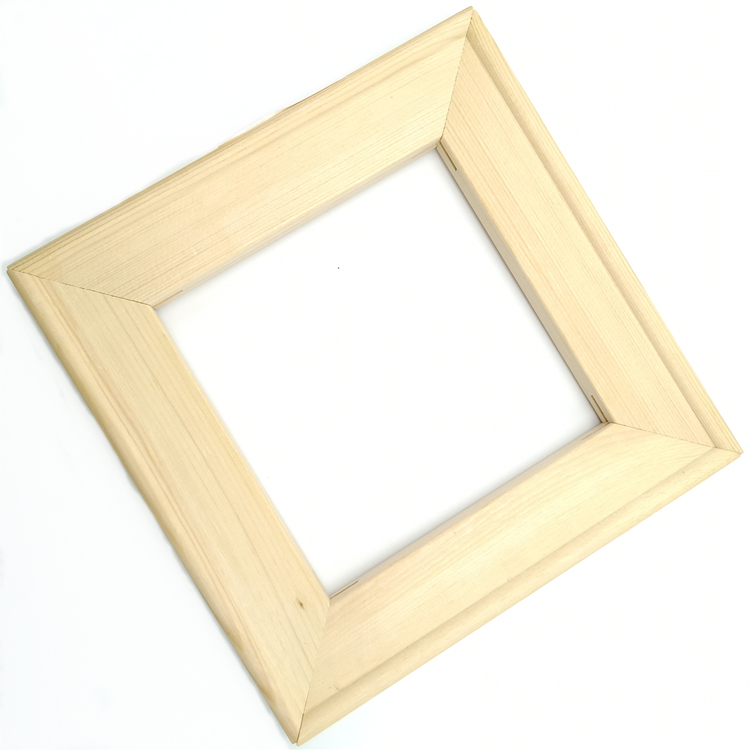  18mm*38mm double side round edge canvas frame with tongue and groove 