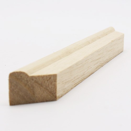 45 ° Cutted Beveled Edge Paulownia Stretcher Bar 20mm thickness