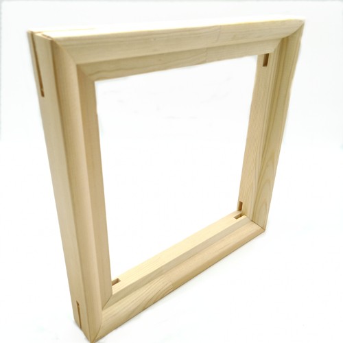  34mm*37mm round edge canvas frame with tongue and groove