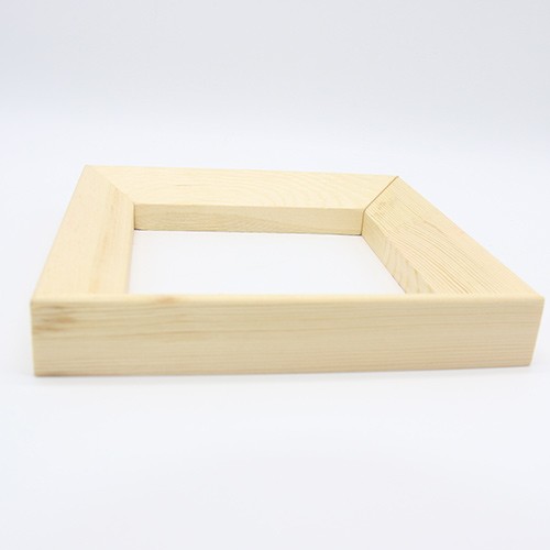  45 ° Cutted Beveled Edge assembled canvas frame 1 1/2 Inch thickness