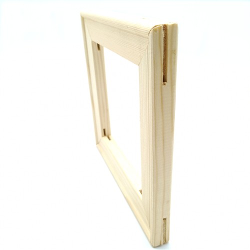  17mm*30mm round edge canvas frame with tongue and groove