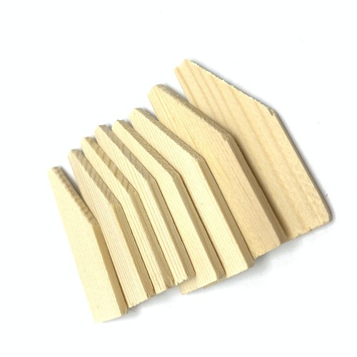 4mm thick pine wood wedges, wood key for frame