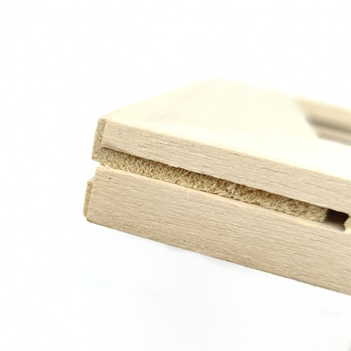 18mm*38mm pualownia wood Canvas frame with tongue and groove