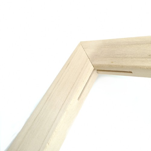 18mm*38mm pualownia wood Canvas frame with tongue and groove