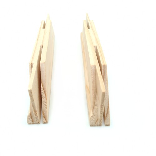 Stretcher bar 18mm ×40mm Pine wood with tongue and groove 