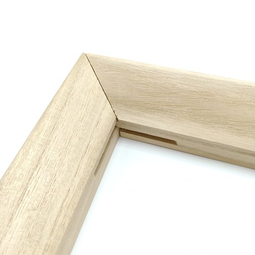 1 1/2 inch deepth pualownia Canvas frame ,beveled shape stretcher bar