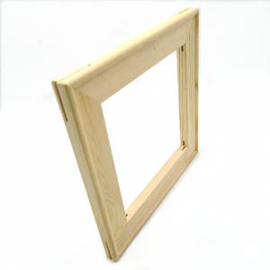  17mm*38mm round edge canvas frame with tongue and groove