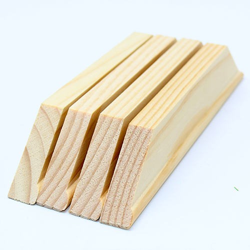  45 ° Cutted Round Arc Standard Stretcher bars 18mm×38mm