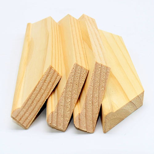  45 ° Cutted Round Arc Standard Stretcher bars 18mm×38mm