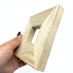 18mm*38mm pualownia wood Canvas frame with V nail