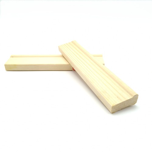 Doubled side Round arc stretcher bar 3/4, 3m length raw moulding , picture frame moulding