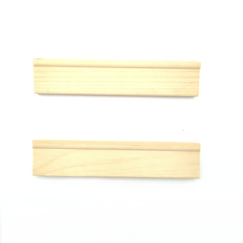 Doubled side Round arc stretcher bar 3/4, 3m length raw moulding , picture frame moulding